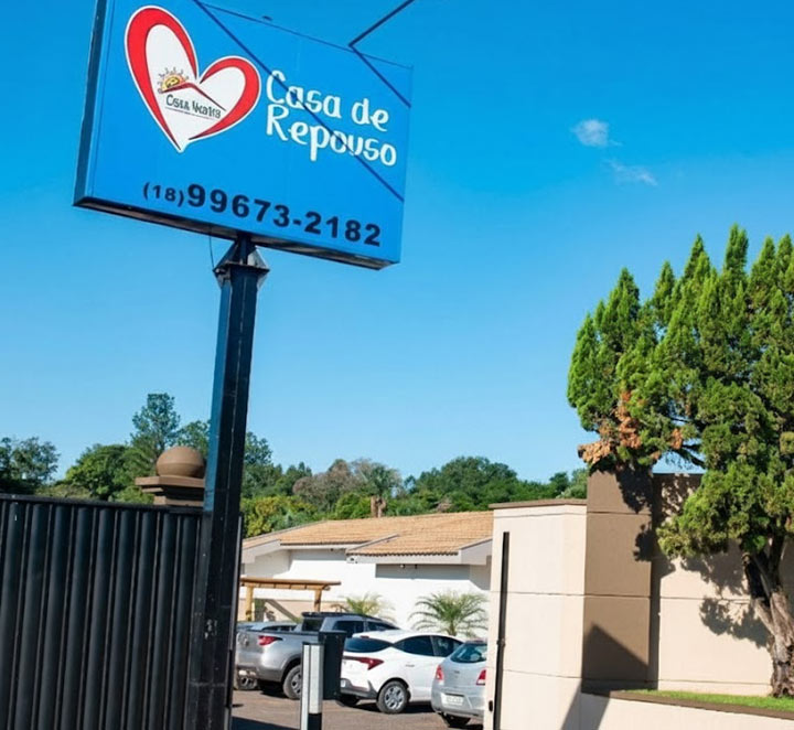 entrada da casa de repouso terra nostra